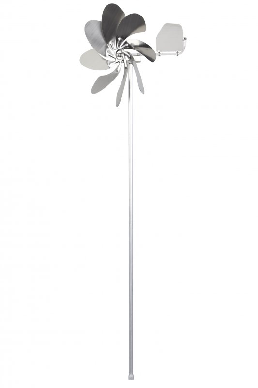 SKARAT Speedy40 Plus Windrad – Edelstahl, 40 Cm Rotor, Kugelgelagert (Made In Germany)
