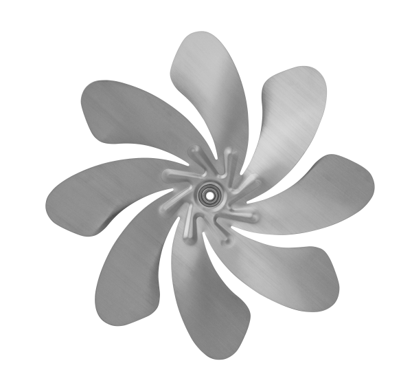 A9004 - SKARAT spare part rotor 28cm with pressed-in ball-bearing + screw nut